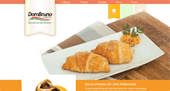 Desktop Screenshot of dombruno.com.br